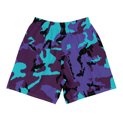 FRILACÈ Men's Athletic Purple Drought Long Shorts