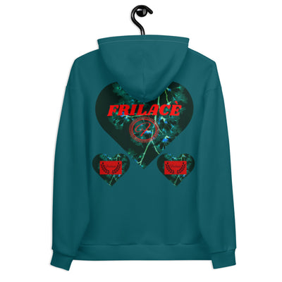 FRILACÈ Unisex Tainted Heart Hoodie