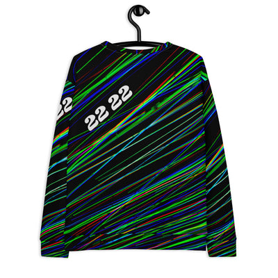 FRILACÈ Unisex Lines Of Hue Sweatshirt