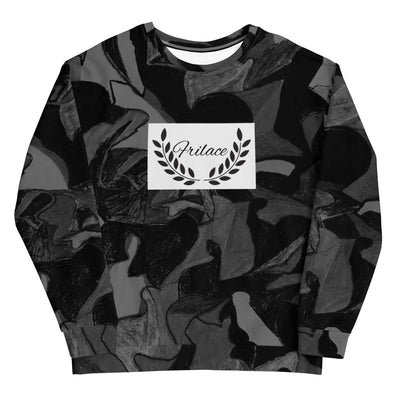 FRILACÈ Unisex Dark Scribble Sweatshirt