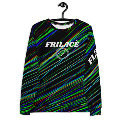 FRILACÈ Unisex Lines Of Hue Sweatshirt