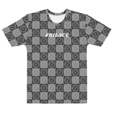FRILACÈ Men's The Grey Chess Board T-shirt