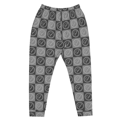 FRILACÈ Men's The Grey Chess Board Joggers