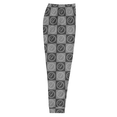 FRILACÈ Men's The Grey Chess Board Joggers