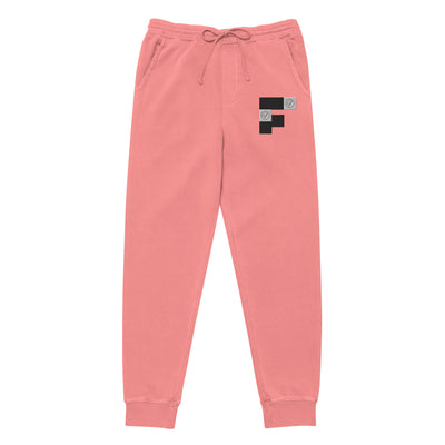 FRILACÈ (MIDLIFE) The Fall Pink Unisex pigment-dyed sweatpants
