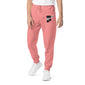 FRILACÈ (MIDLIFE) The Fall Pink Unisex pigment-dyed sweatpants