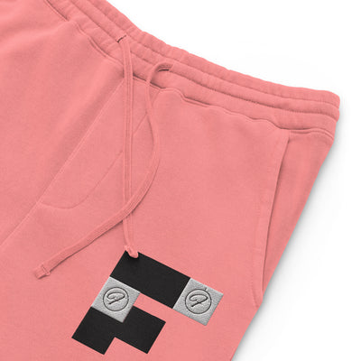 FRILACÈ (MIDLIFE) The Fall Pink Unisex pigment-dyed sweatpants